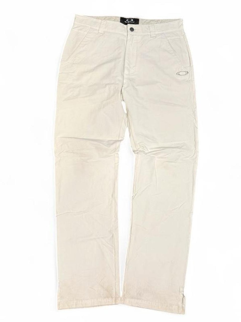 Y2K Oakley White Straight Trousers